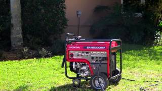 Connecting a generator to your home  Honda Generators [upl. by Prebo]