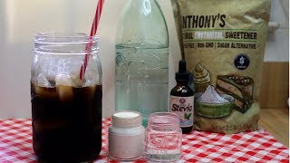 SUGAR FREE SIMPLE SYRUP RECIPE ALL NATURAL NO CALORIES NO CARBS [upl. by Herbert]