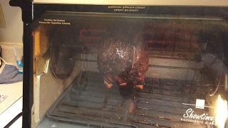 How to roast a prime rib in a Ronco Rotisserie [upl. by Ycat]