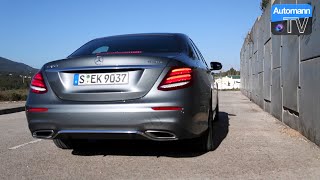 2017 Mercedes E 400 333hp  pure SOUND 60FPS [upl. by Lebyram]