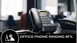 Sound Effects  Office phone ringing [upl. by Assiralk]