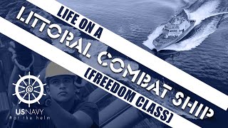 Life on a FreedomClass Littoral Combat Ship LCS 4k [upl. by Mikiso]