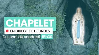 Prière du Chapelet à Lourdes  30 mai 2024 [upl. by Katy788]