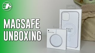 MagSafe  Cargador y funda  UNBOXING y COMO FUNCIONA [upl. by Ahsilem154]