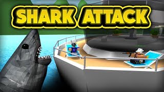 SHARK ATTACK ROBLOX Sharkbite [upl. by Still266]