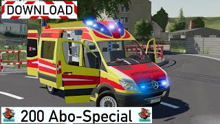 Der beste 🚨RTW🚑 im FS19  DOWNLOAD  SachsenModding [upl. by Hairehcaz]