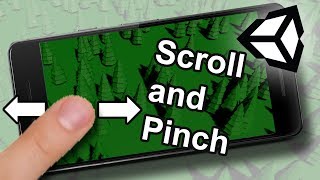 Pinch and Scroll to Move and Zoom in Unity for Mobile Games [upl. by Lupe]