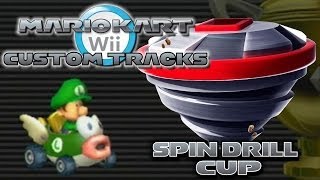 Mario Kart Wii  Custom Tracks  Chain Chomp Cup [upl. by Hayne]