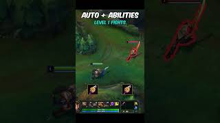 XIN ZHAO VS MASTER YI LEVEL 1 FIGHTS  League of legends leagueoflegends [upl. by Enilauqcaj817]