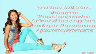 Zendaya  Remember Me Lyrics [upl. by Shanleigh]