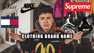 How To Name Your Clothing Brand  5 CLEVER Tips [upl. by Fredi]