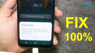 How To Fix Moisture Has been Detected Unplug The Charger by waqas mobile [upl. by Glynis782]