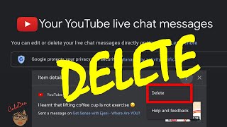 How To DELETE Your Past LIVECHAT COMMENTS [upl. by Nanine]