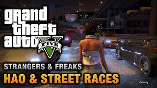 GTA 5  Hao  Street Races 100 Gold Medal Walkthrough [upl. by Reggy]