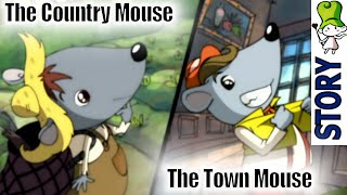 The Town Mouse and the Country Mouse  Bedtime Story BedtimeStoryTV [upl. by Jariah]