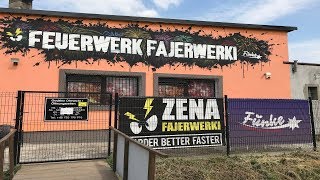 Vuurwerkwinkel Pyromarketpl POLEN Slubice 2018 [upl. by Eylsel]