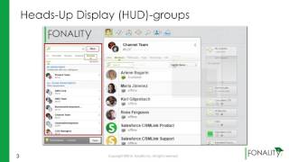 Fonality  HUD  Manage Groups [upl. by Idoux]