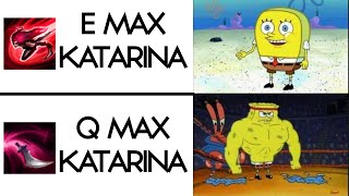 Q MAX VS E MAX On Katarina  SEASON 12 [upl. by Greiner870]