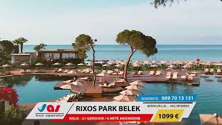 RIXOS PARK BELEK  VAS TOUR [upl. by Gisele]