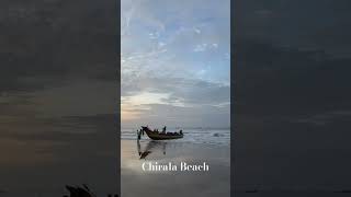 Sunrise at Chirala Beach Andhra Pradesh beach love travel music [upl. by Joerg]