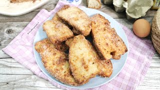 Il pane fritto con lo zucchero la merenda che mi coccola pensando allinfanzia [upl. by Lymn]