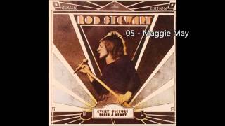 Rod Stewart  Maggie May 1971 HQLyrics [upl. by Ciapha]