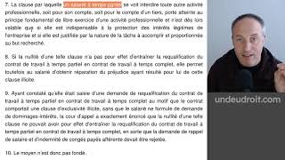 La clause dexclusivité dans un contrat de travail [upl. by Ier]