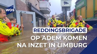 Reddingsbrigade standby voor nieuwe inzet Limburg [upl. by Ardnuassac877]