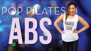 Flat Abs Workout  POP Pilates for Beginners [upl. by Suilenrac]