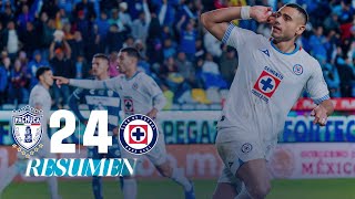 PACHUCA 24 CRUZ AZUL J10  Poderosa REMONTADA de la MÁQUINA [upl. by Demah]