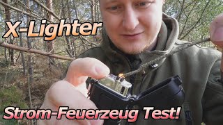 Viel besser als ich dachte XLighter Explorer Elektro Feuerzeug im Test  Sturm und Wasser [upl. by Buxton]