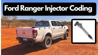 Ford Ranger Injector Coding using Forscan [upl. by Lucilia]