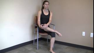 Seated Piriformis Stretch [upl. by Valentin908]