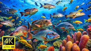 Marvel at Sea Animal in The Best 4K ULTRA HDR AquariumDive Into The Mesmerizing Underwater Realm 5 [upl. by Eanerb]