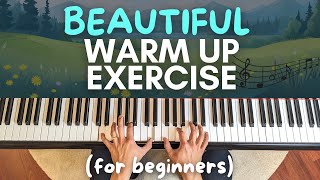 5 Beautiful Arpeggio Warm Ups for Piano Beginners [upl. by Mokas]