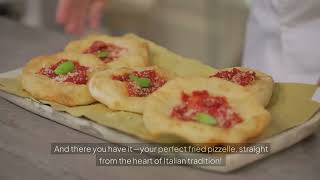 Fried Pizzelle Street Food  Authentic Italian Delight [upl. by Dowd475]