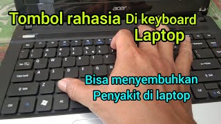 3 tombol rahasia di keyboard laptoperror di laptop langsung sembuh [upl. by Nasah]