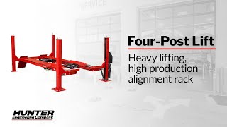 FourPost Alignment Lift Overview [upl. by Norreg]