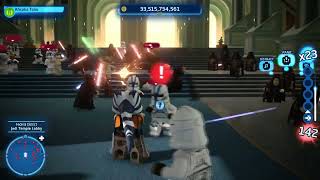 Ahsoka fends off Order 66  LEGO Star Wars The Skywalker Saga Crazy Battle [upl. by Krik878]