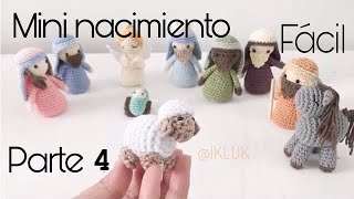 Nacimiento navideño pequeño al Crochet y facil PARTE 4 amigurumi [upl. by Aicercul142]