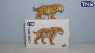 TNG Smilodon T4007 Figure Unboxing amp Review [upl. by Trebron]