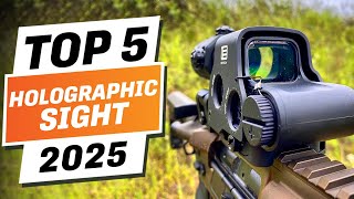 Top 5 BEST Holographic Sight You can Buy Right Now 2024 [upl. by Ahsenre]