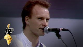 Sting  Roxanne Live Aid 1985 [upl. by Locklin]