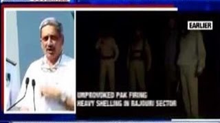 Manohar Parrikar Speaks About Pakistans Latest Ceasefire Violations [upl. by Mcleroy490]