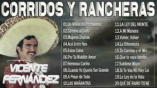 Top 30 Canciones Rancheras de Vicente Fernández Que Te Harán Llorar  Rancheras Mexicanas 2024 [upl. by Glass]