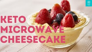 Microwave Cheesecake Recipe  Sugar Free  Keto amp Low carb [upl. by Roman]