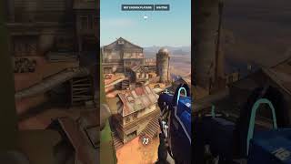 Widowmaker grapple spot on Junkertown shorts gaming overwatch tutorial tipsandtricks [upl. by Schou]