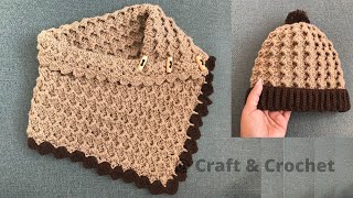 Easy Crochet ScarfCrochet Infinity scarfcrochet cowl [upl. by Edy]