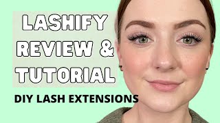 LASHIFY CONTROL KIT TUTORIAL How to apply athome lash extensions [upl. by Annawek]