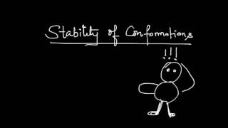 Stability of Conformations  Staggered Anti amp Gauche vs Eclipsed [upl. by Ragland]